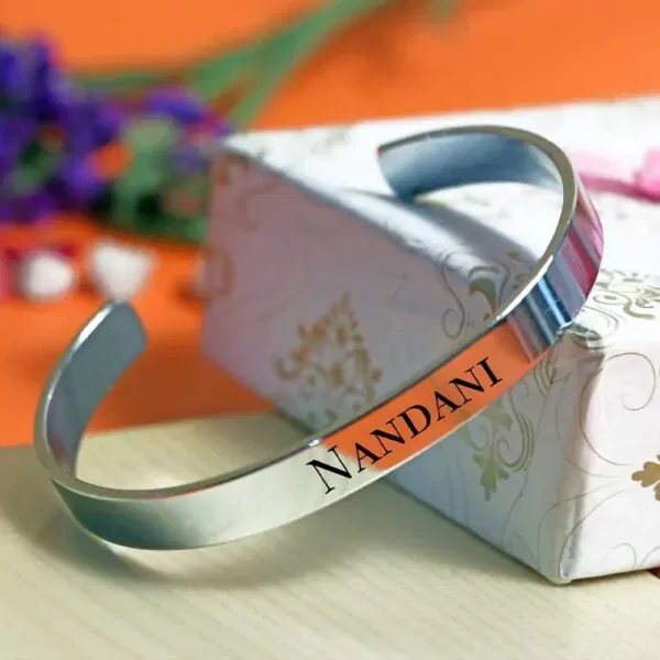 Personalized Name Kada Bracelet boyfreind valentine gift  Image