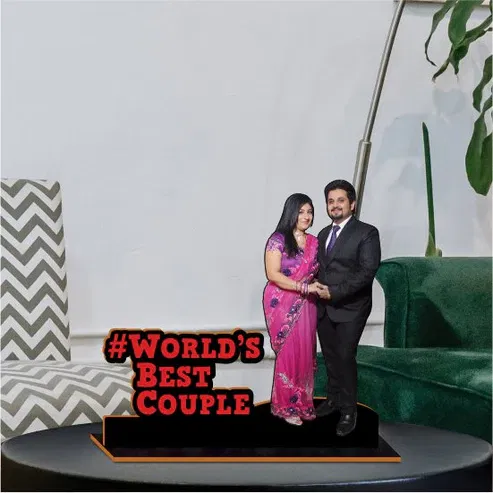 Photo Standy with Message annivarsary birthday gifts  Image