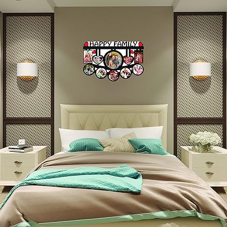 Anuman |Family Customized Photo Frame Personalised Photo Frame Gift | Customized Gifts for Birthday Customized Photo Frame with Name 12x18 inch…