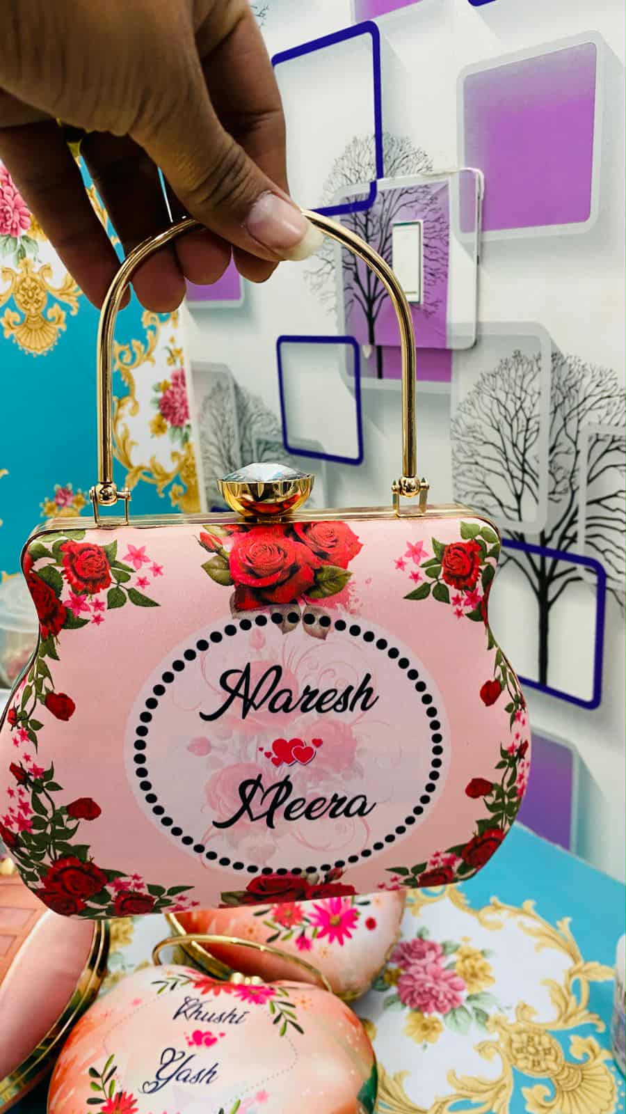 custom photo clutch  ladies best wedding annivarsary gift 