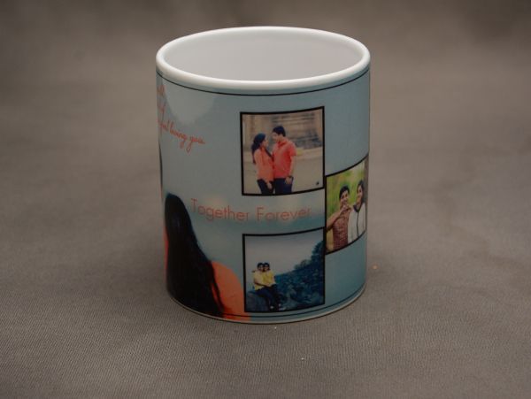 Photo mug - 4 pics custmized pic  Image 