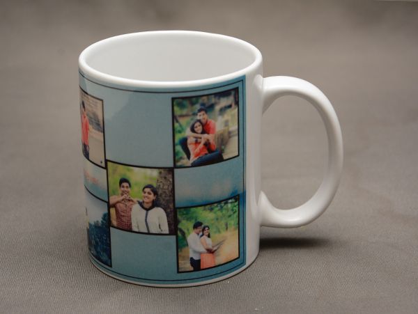 Photo mug - 4 pics custmized pic  Image