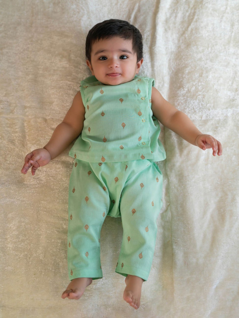 Baby Jhabla Vest Set