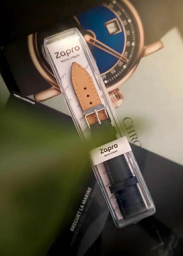 Persian Blue Leather Watch Straps 18mm 20mm 22mm 24mm Image