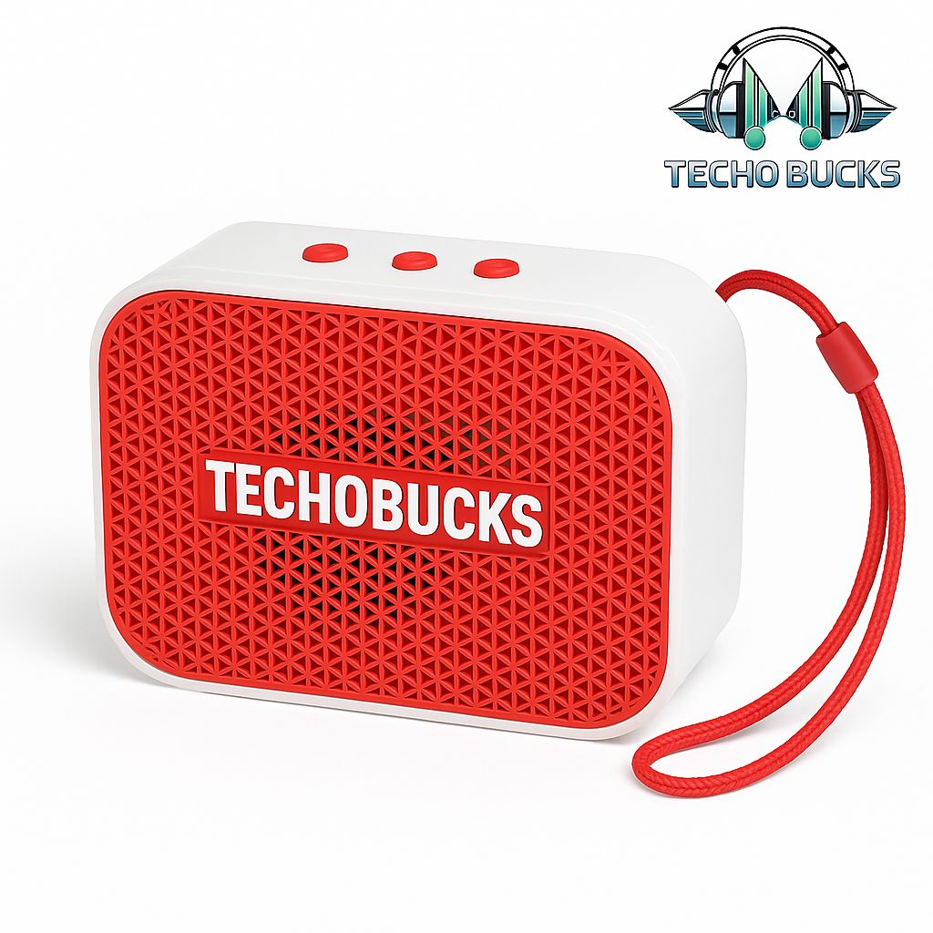 Portable Speaker with Mic Super Bass Compatible With all Bluetooth Device Image