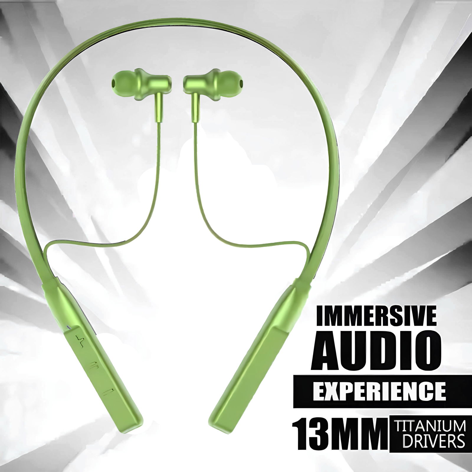 Trendy Bluetooth Neckband with Clear Calling Mic,Dual Device Connectivity Image