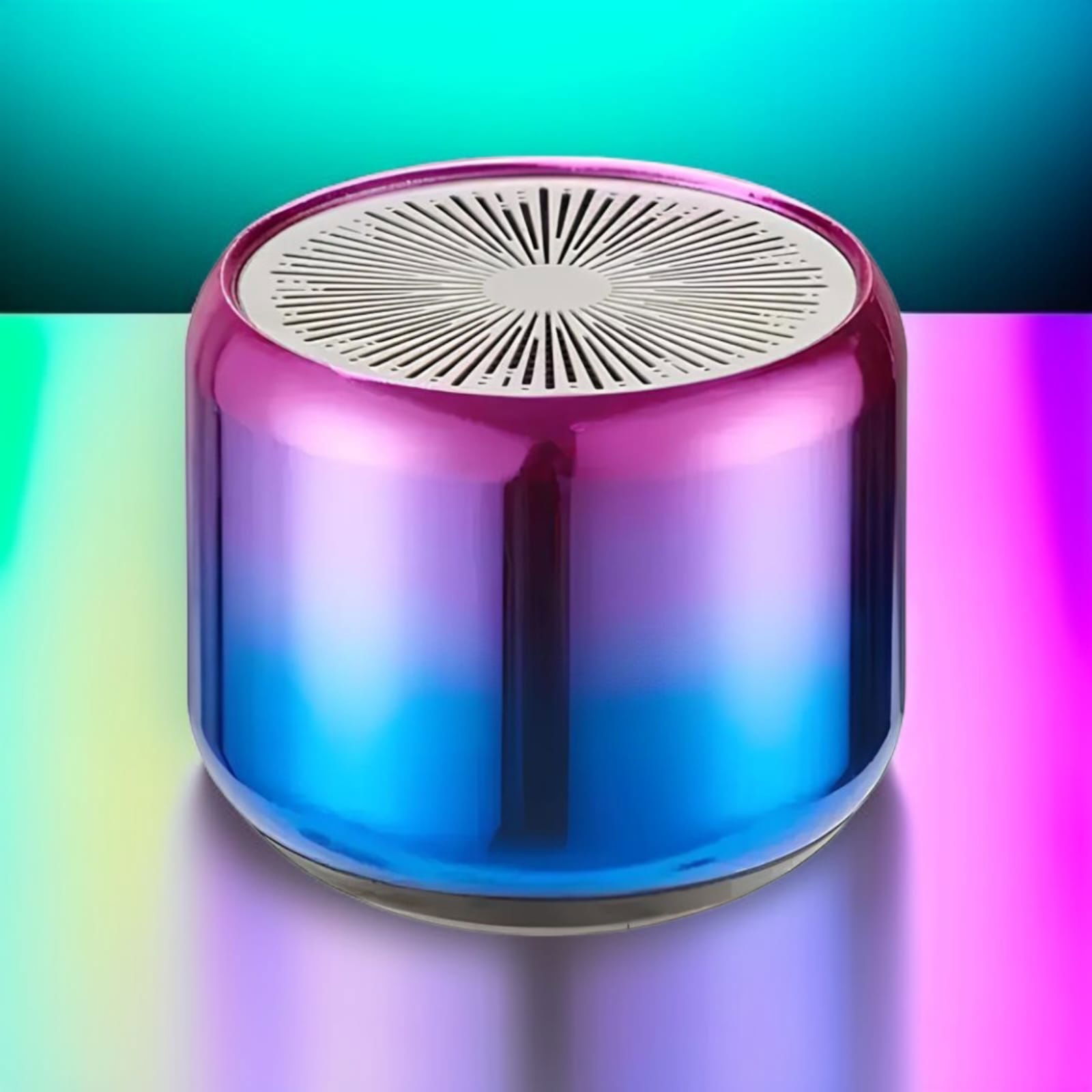 Small Portable Mini Bluetooth Speaker, Wireless Metal Design with Powerful Bass Image