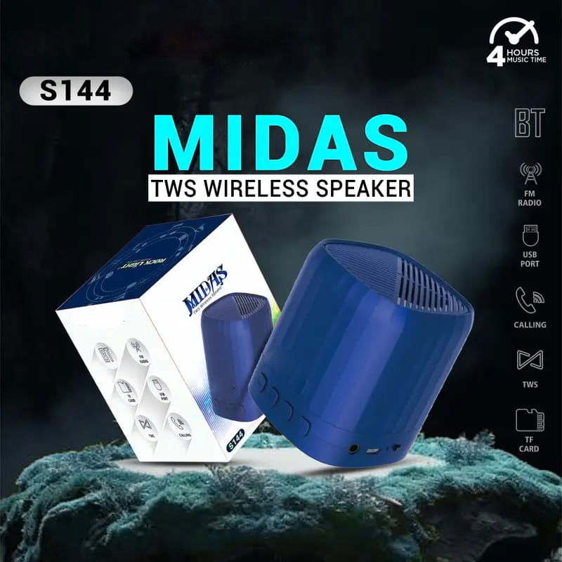 Ultra Bass with DJ Sound Portable Home Speaker TV,USB and AUX Cable Speaker Image
