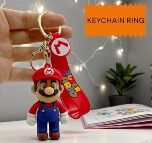 Super Mario Yoshi, Anime Keychain, Accessories for Backpack, Handbag, Purse Charm for Boys & Girls Image