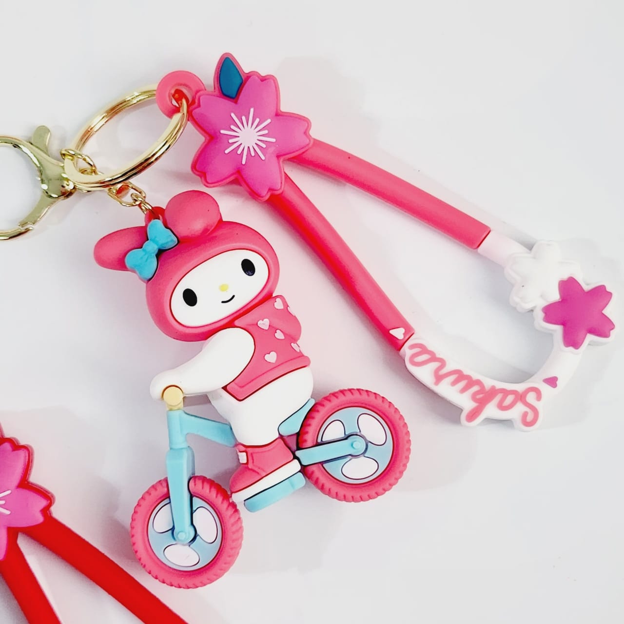 Sanrio Kuromi Or My Melody 3D Keychain (1 Piece) Image