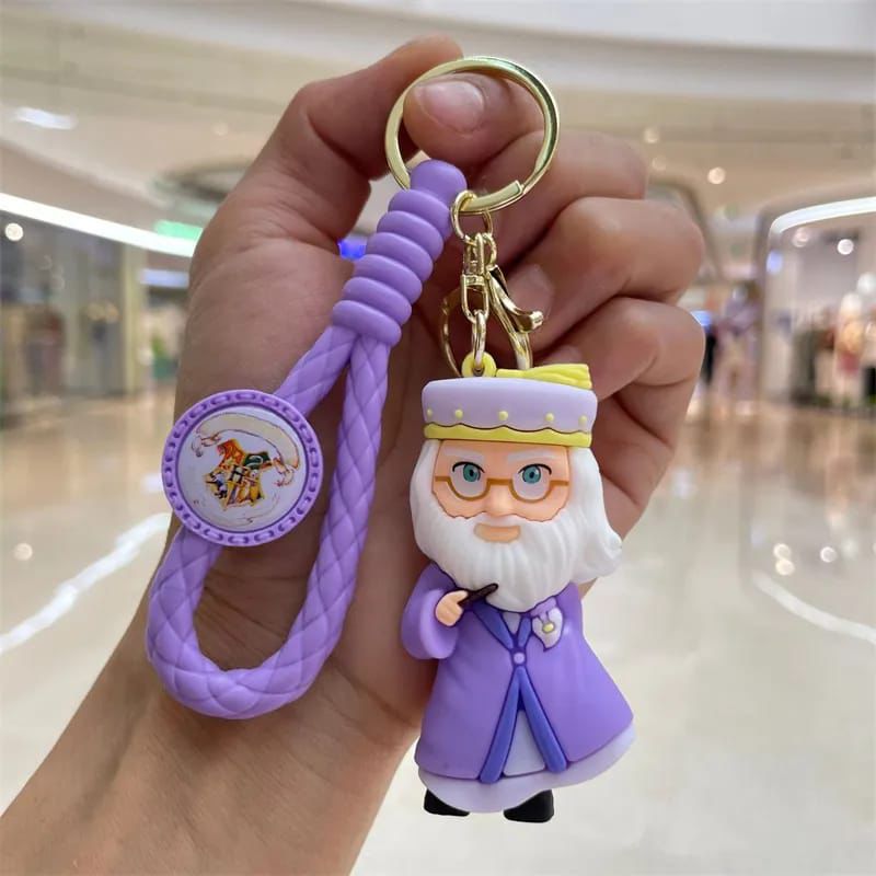 Harry Potter Professor Albus Dumbledore 3D Keychain Image