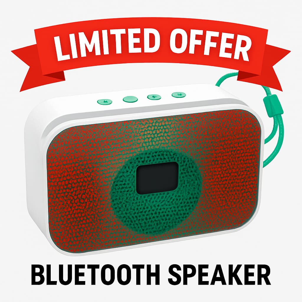 Portable Bluetooth Mini Speaker Dynamic Thunder Sound with High Bass 5W Bluetooth Speaker (Multicolor | Stereo Image
