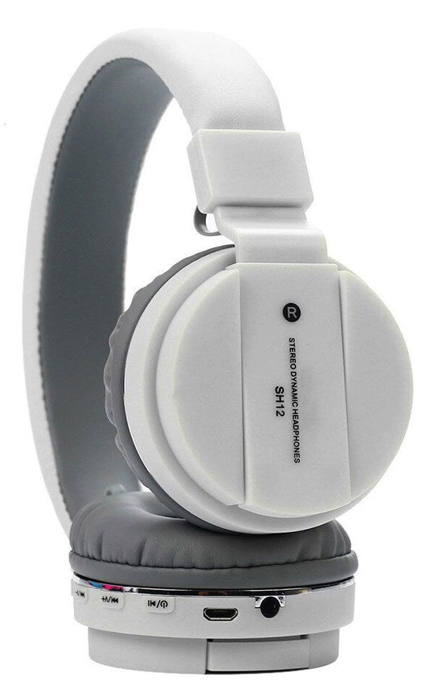 Sh-12 Bluetooth Headphone With Sd Card Slot/ With Music And Calling Controls Bluetooth Image