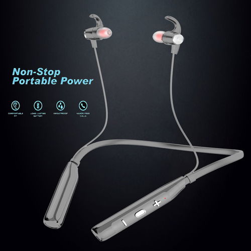 New version Wireless Neckband Bluetooth 4.9, Type-C Fast Charging