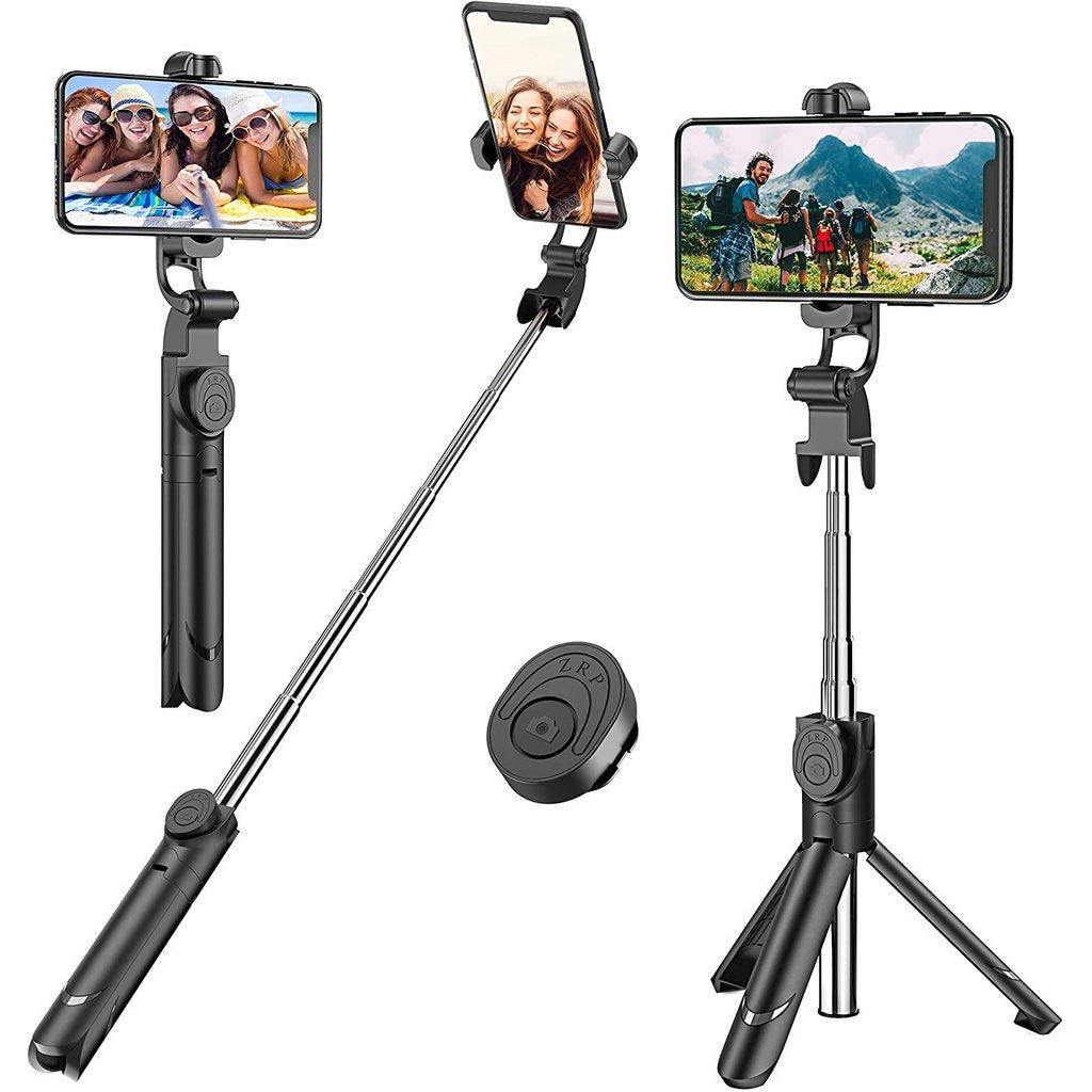 New Bluetooth Professional Selfie Stick for Streaming, Content Creating, Video Recording & Selfie for All Device. Image