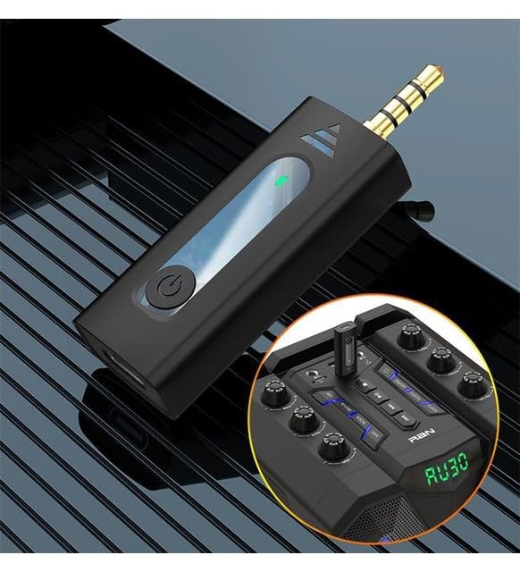 K35 Wireless Microphone Wireless Lavalier Microphone 360° Versatile Noise Reduction Type-C Compatible with Android Smartphone Tablet Facebook Live Streaming Video Recording Vlog Interview Image 