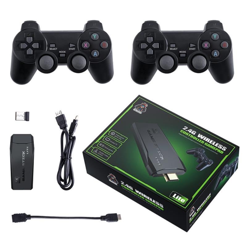 HDMI Stick Game, Video Game Console Retro Bliss HDMI Connectivity Support, Video Game, Retro Gaming Console, Extreme Mini Game Box, Kids Portable Handheld Game 8000+ PSP Games, Tv Gaming Console Image