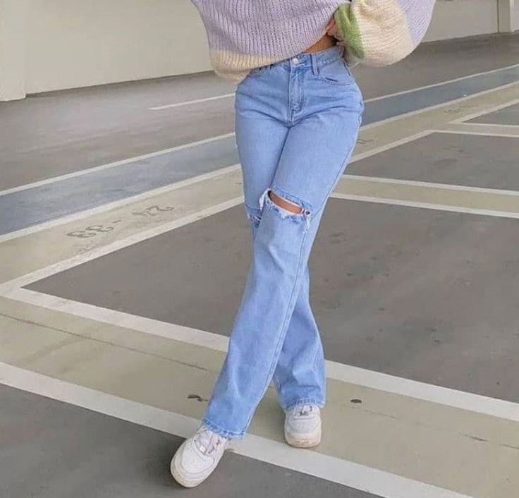 Girls state fit bottom jeans  Image