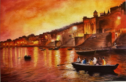 Ghats of Light Image