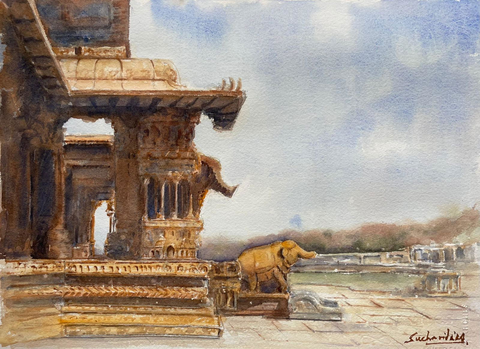 Whispers of the Mandapa Image