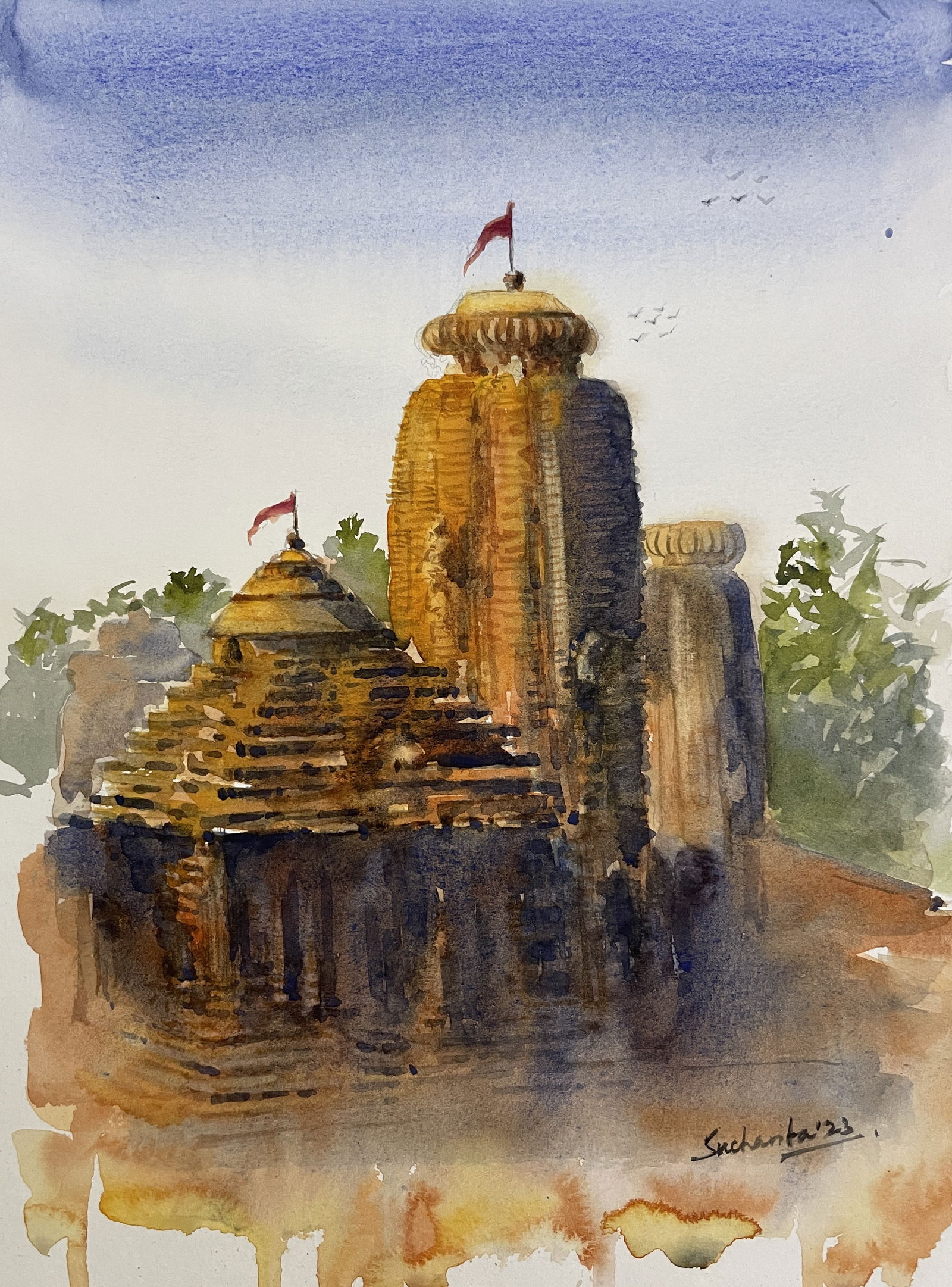 Temple of Bhubaneswar Image
