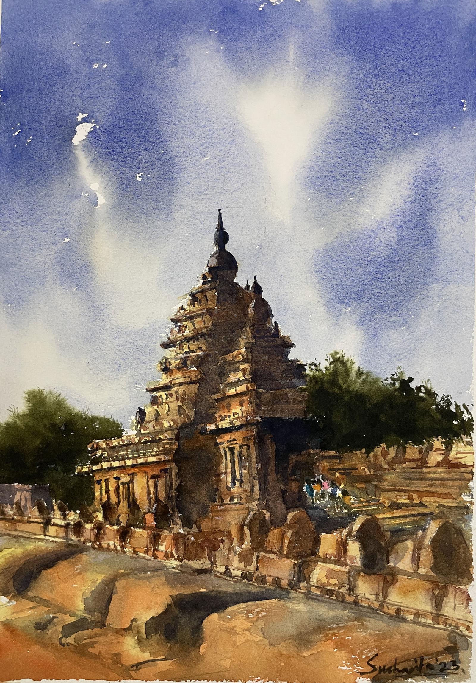 Mahavalipuram Temple Image