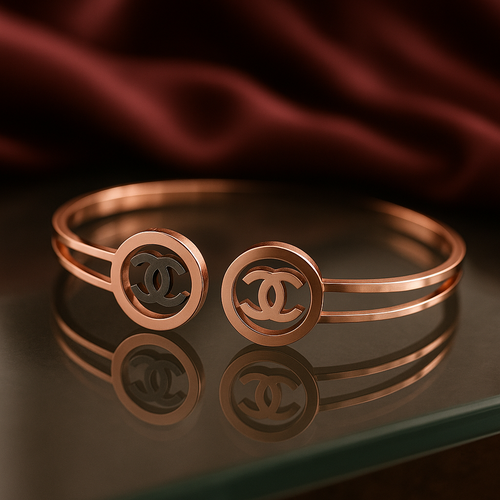 Dual “C” logo cuff bracelet  Image
