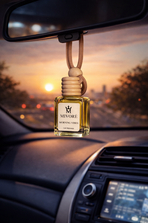 Morning Vibes Car Freshener | Premium Long-Lasting Aroma | Odor Eliminator for Car Interiors Brand: MIVORE Image