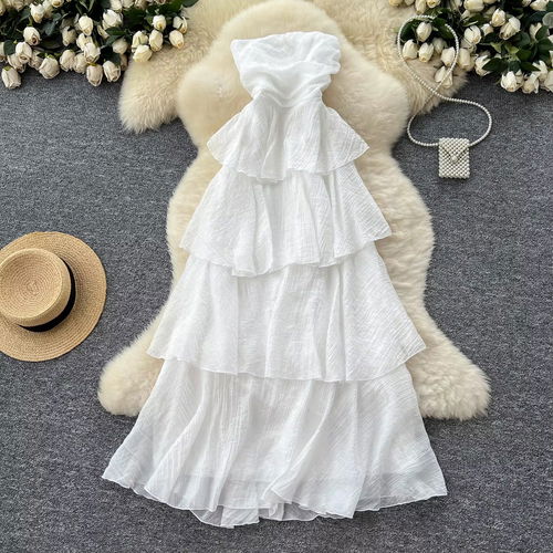 Breeze Layered Ruffle Dress