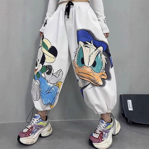 Oversized Cartoon Joggers Image
