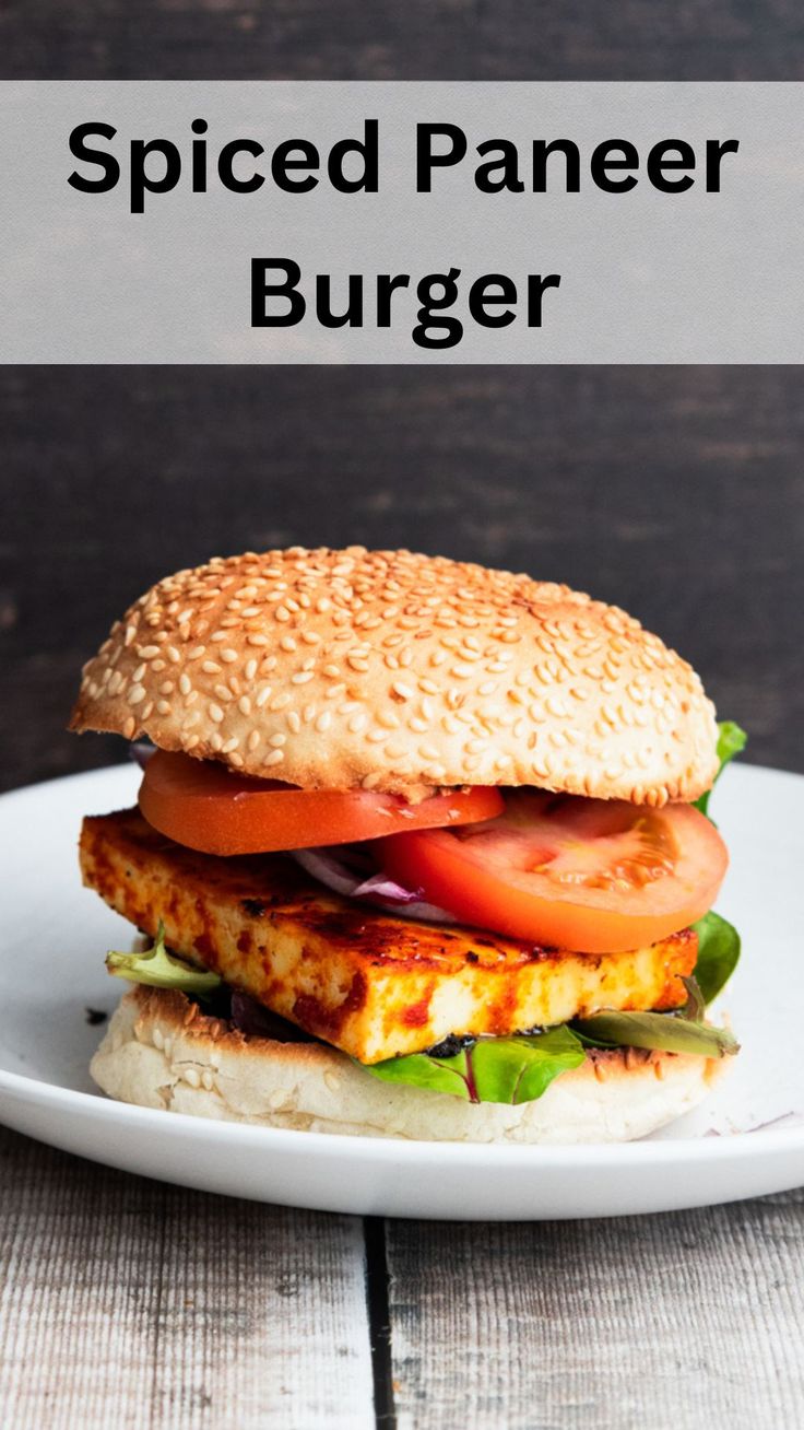 TIKKI PANEER BURGER Image