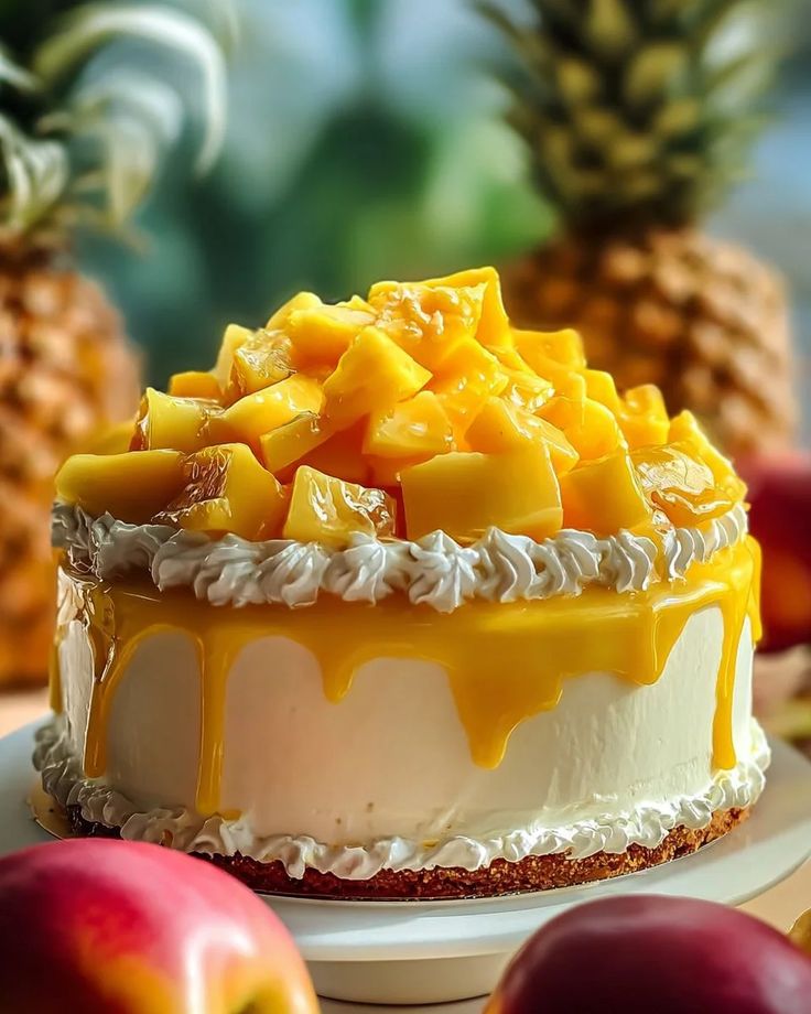PINE APPLE FALVOUR FRESH CAKE Image