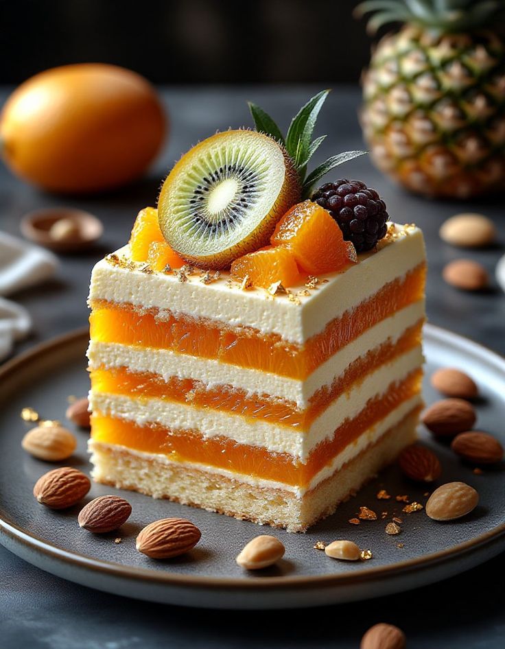 PINEAPPLE FLAVOUR PASTRY Image