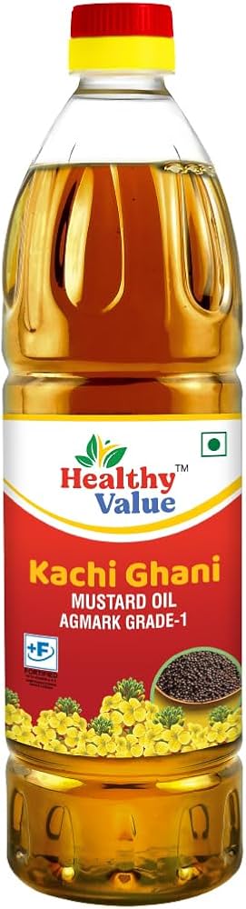 Healthy Value Kachhi Ghani Oil Image