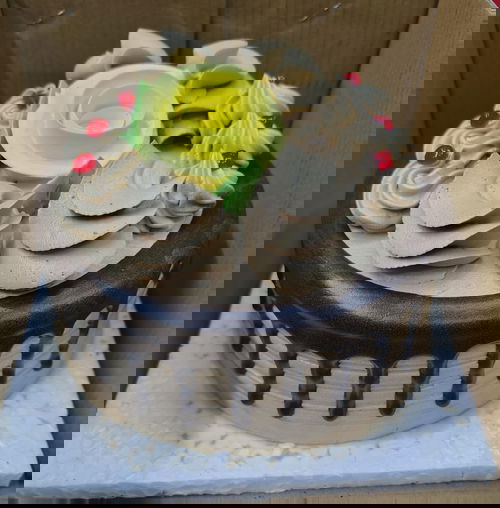 Butter Chocolate Cream Cake Image