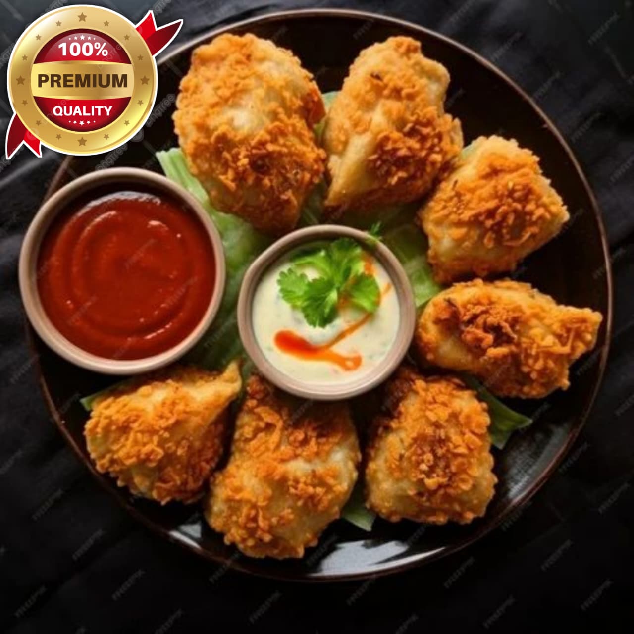 Veg Kurkure Momos Image