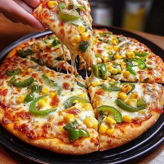 Capsicum Spice Pizza Image