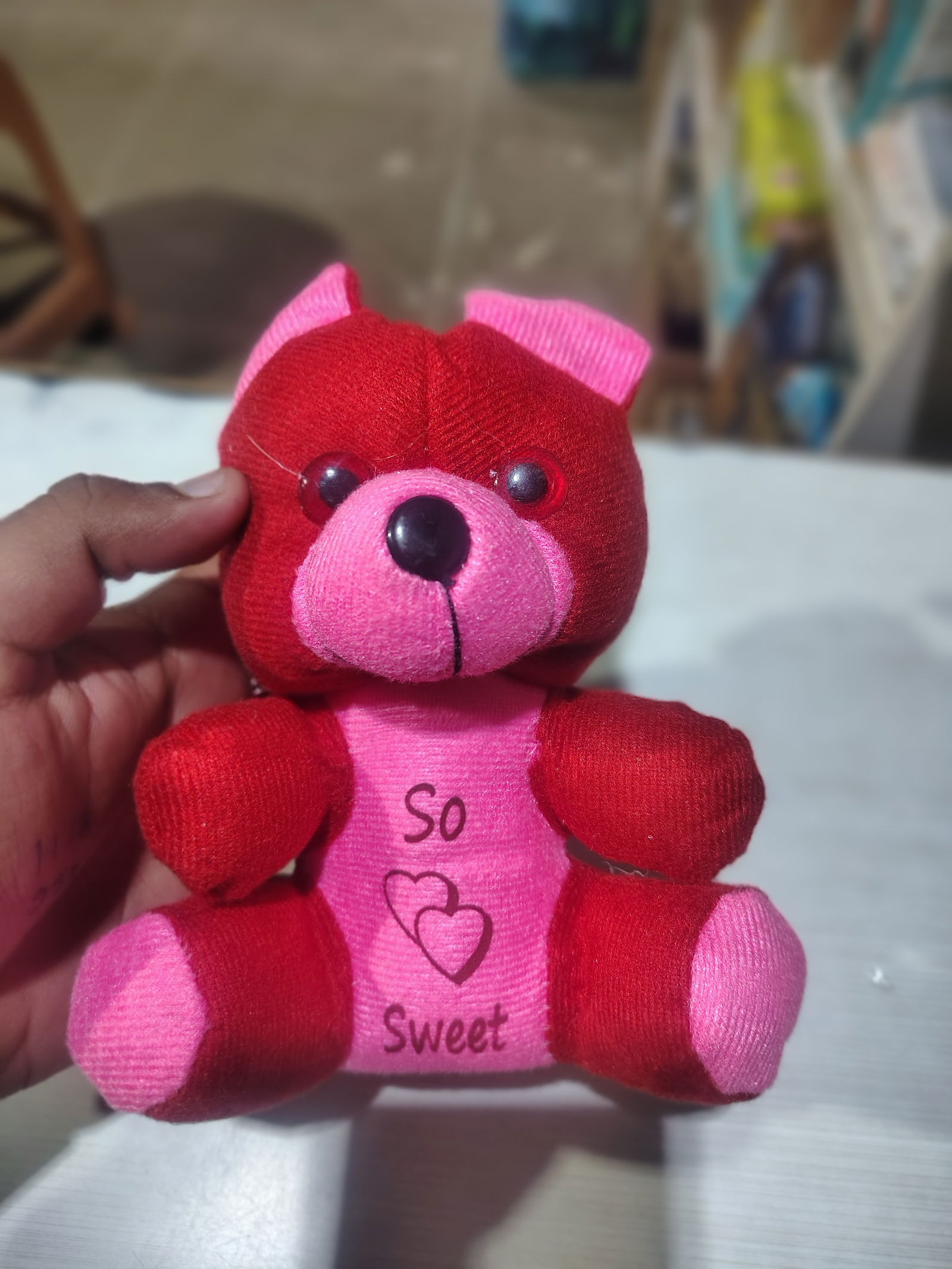 Small Red baby teddy 🧸 Image