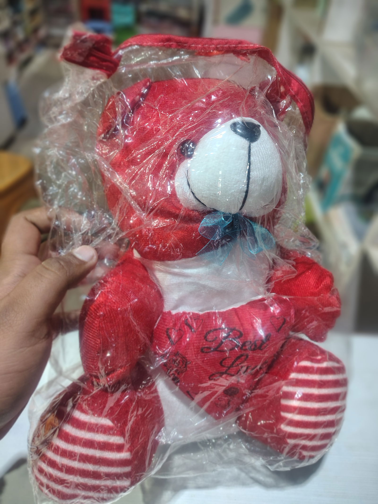 Red Big teddy 🧸