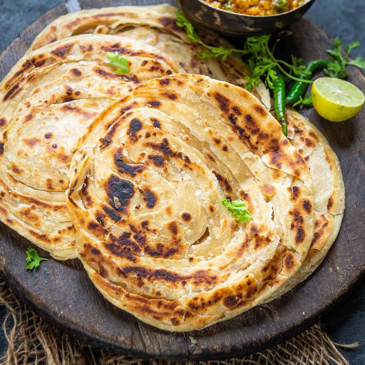 Lachha Paratha Image