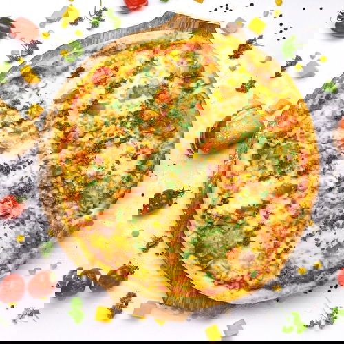 Cheese & Corn Pizza Image