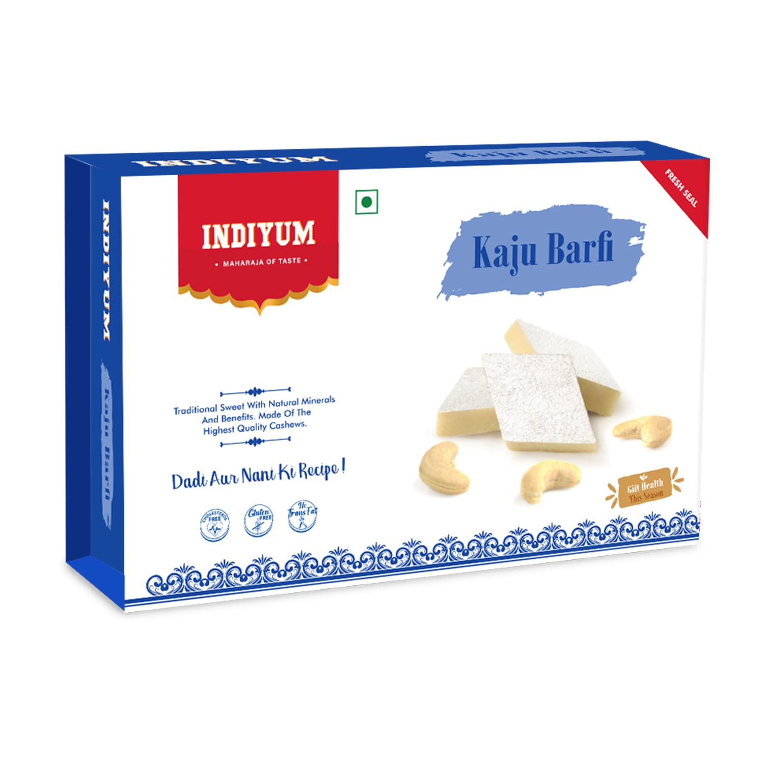 Indiyum kaju barfi 200g Image