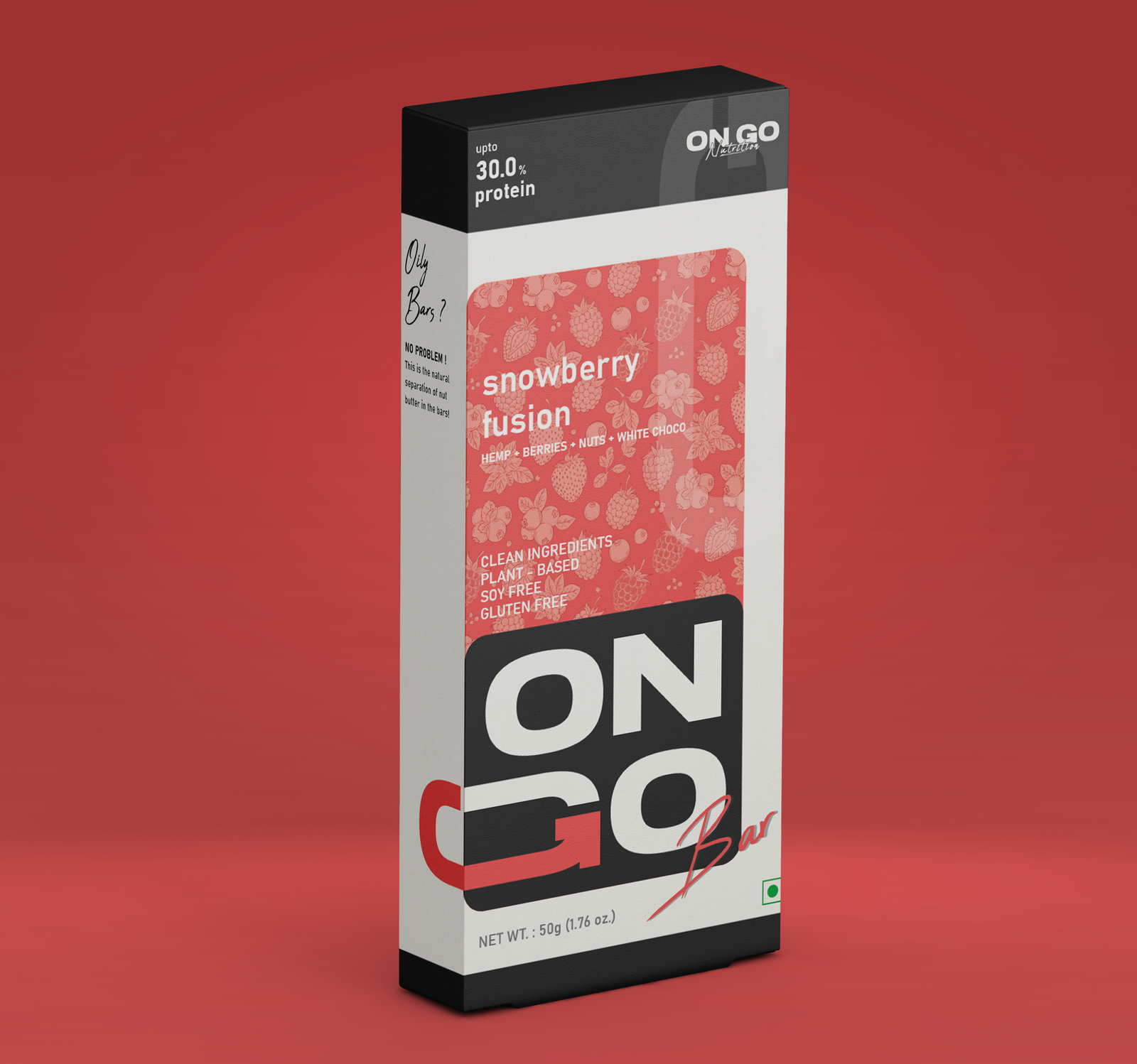 High Protein Nutrition Bar - Snowberry Fusion