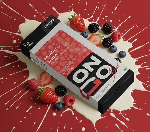 High Protein Nutrition Bar - Snowberry Fusion Image