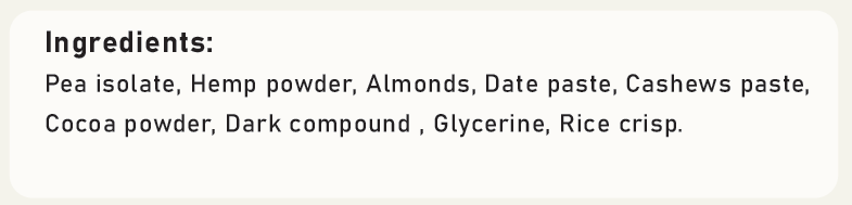 High Protein Nutrition bar - Midnight Fusion Image 