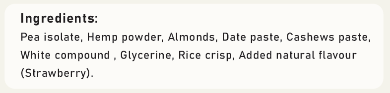 High Protein Nutrition Bar - Snowberry Fusion Image 