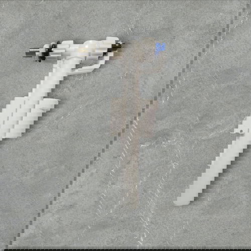 Dikshaware JaquarType Siamp 3/8 Inlet Valve / 3 Soot Inlet Flush Tank Lever  Image