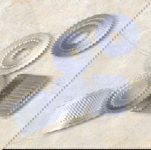 Dikshaware Plastic 05 Pcs JaquarType Spindle Brushed Handle Bush/JaquarType Spindle Tap Adapter