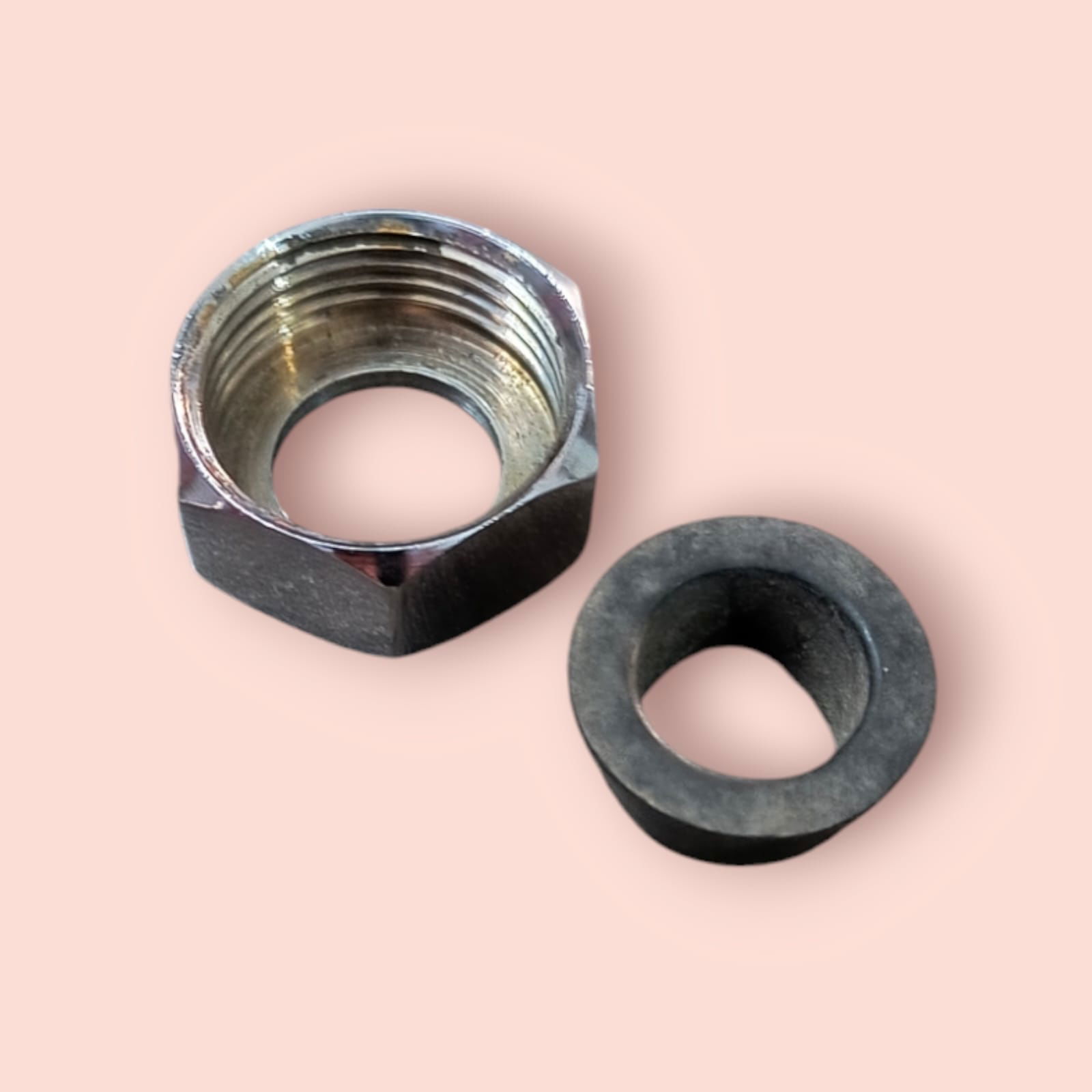 Dikshaware Wall Mixer L Bend Nut With Waser Complete Set 3/4 inch 