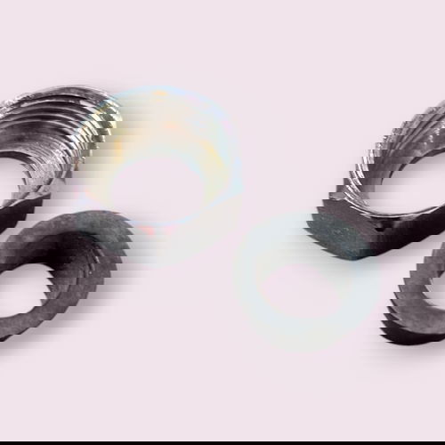 Dikshaware Wall Mixer L Bend Nut With Waser Complete Set 3/4 inch  Image